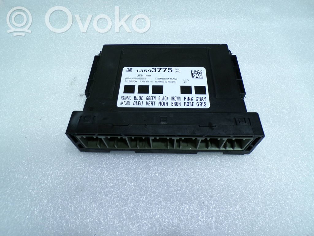 Central body control module   13593775,F00HJ01185,140824