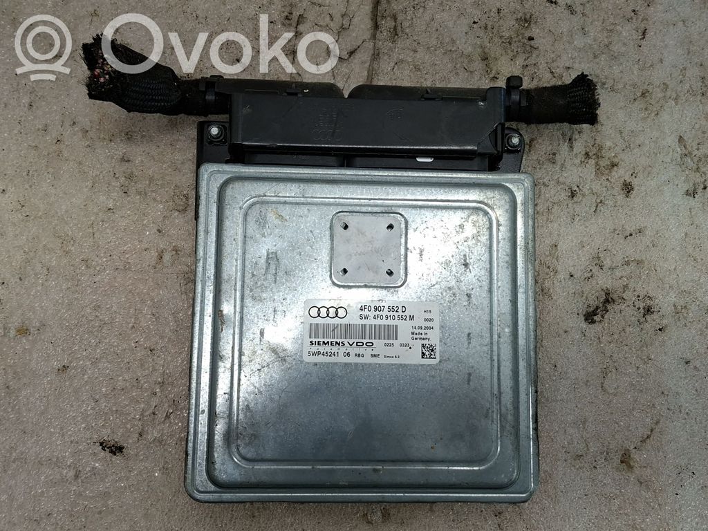 Unidad de control/módulo del motor   4F0907552D,4E0910552M,5WP452416