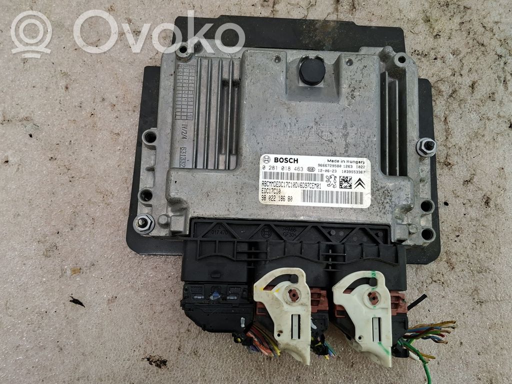 Peugeot Partner Engine control unit/module 