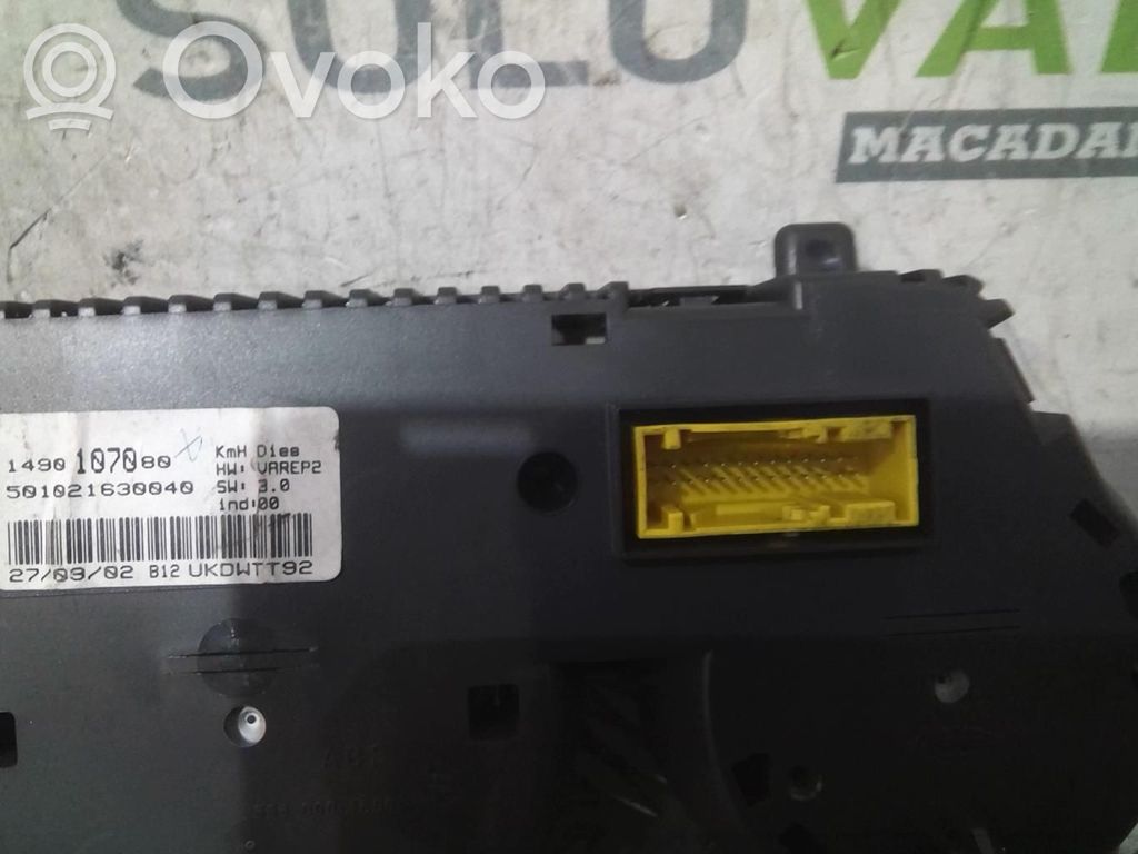 Peugeot 807 Nopeusmittari (mittaristo) 