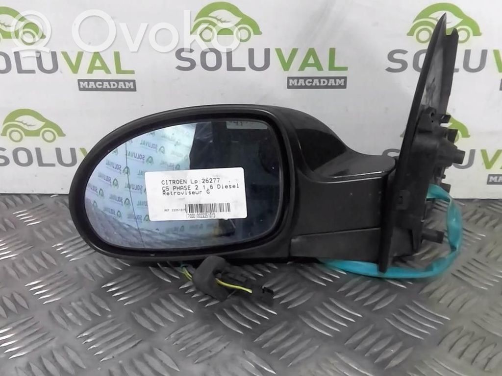 Citroen C5 Espejo lateral eléctrico de la puerta delantera 