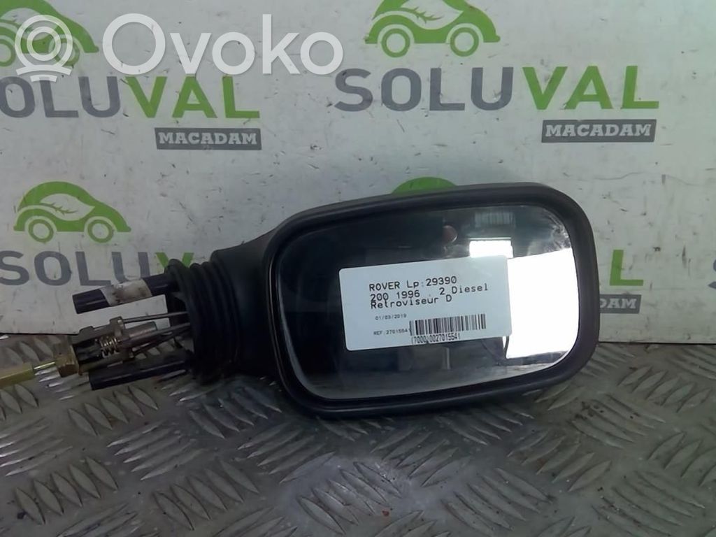 Rover 214 - 216 - 220 Espejo lateral eléctrico de la puerta delantera 