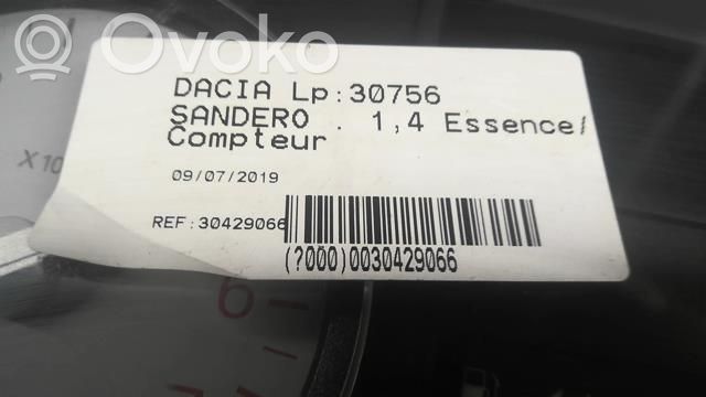 Dacia Sandero Vitezometru (grup de instrumente) 