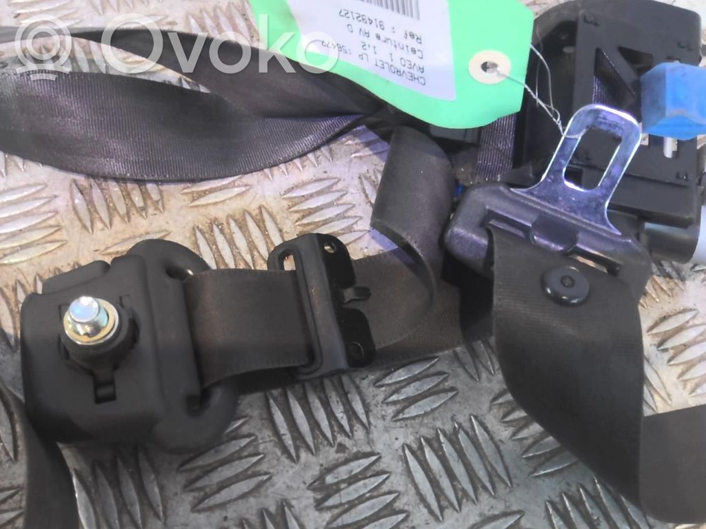 Chevrolet Aveo Cinturón delantero 