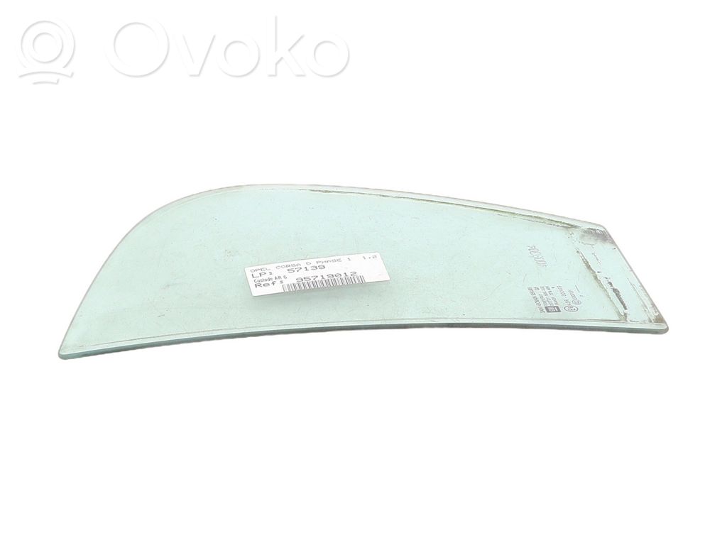 Opel Corsa D Szyba karoseryjna drzwi tylnych 