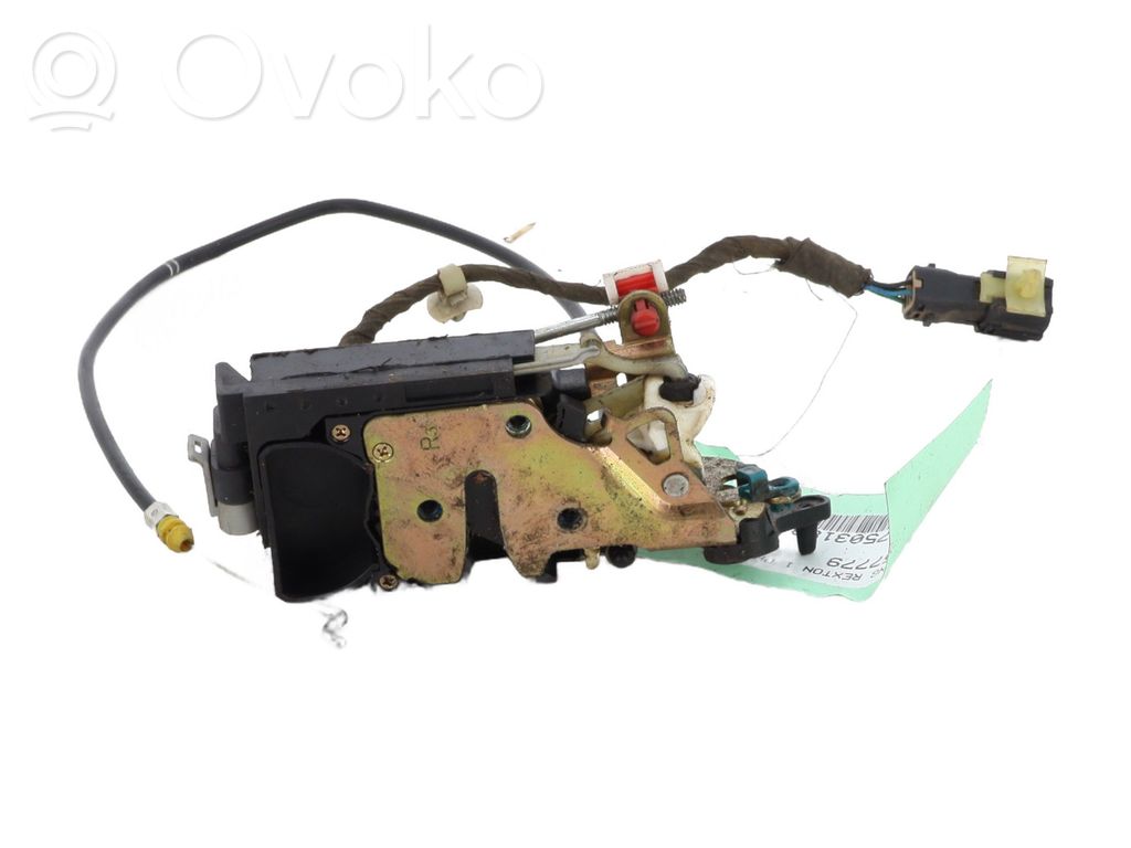 SsangYong Rexton Takaoven lukko 