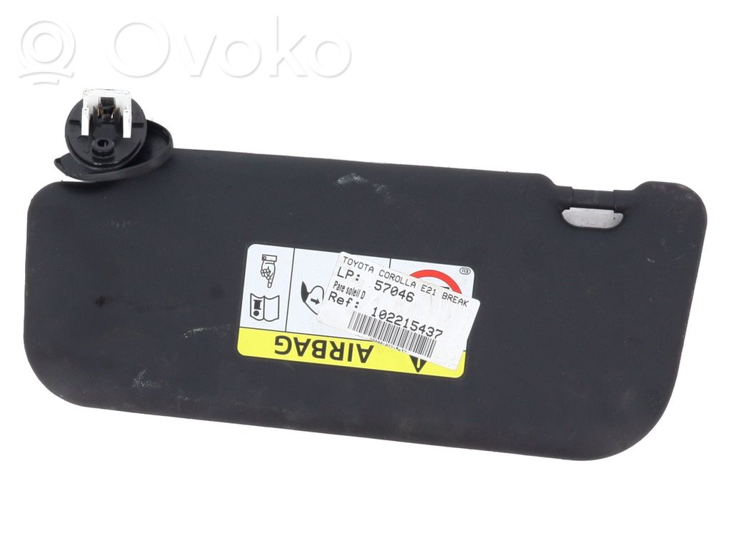 Toyota Corolla E210 E21 Sun visor 