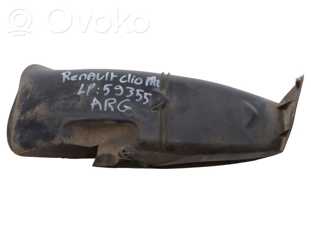 Renault Clio II Rivestimento paraspruzzi parafango posteriore 