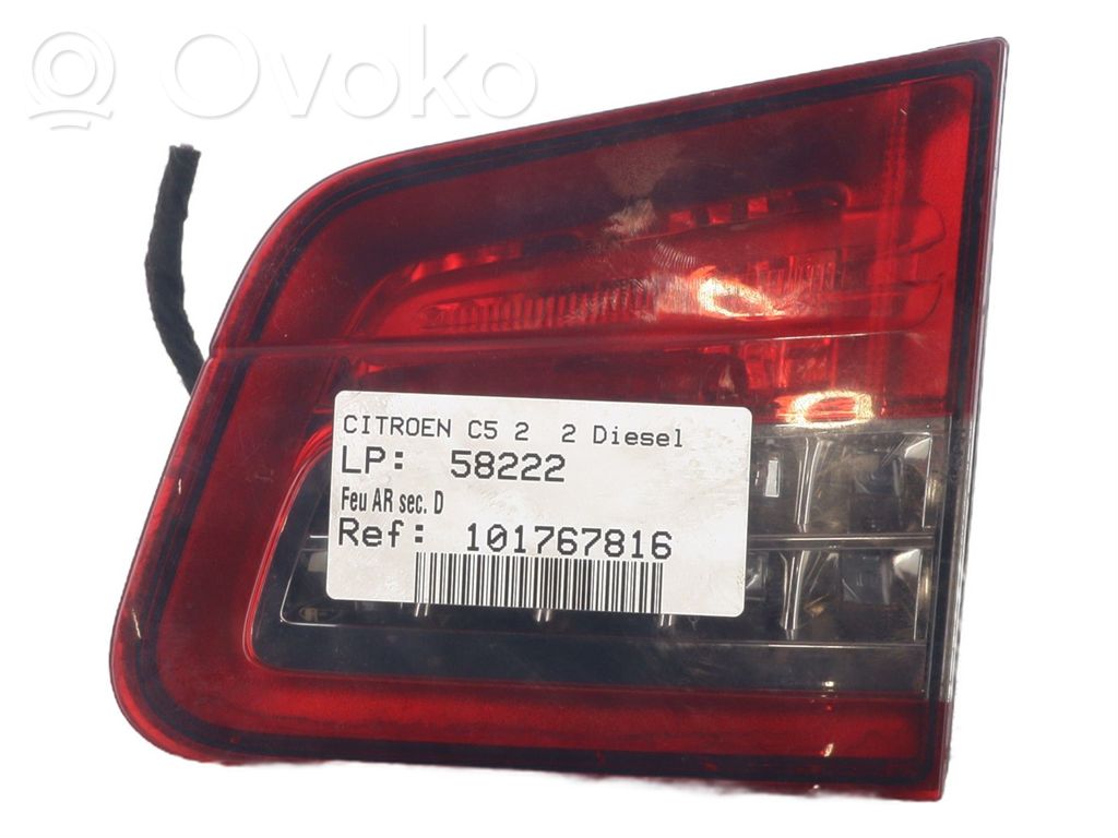 Citroen C5 Feux arrière sur hayon
