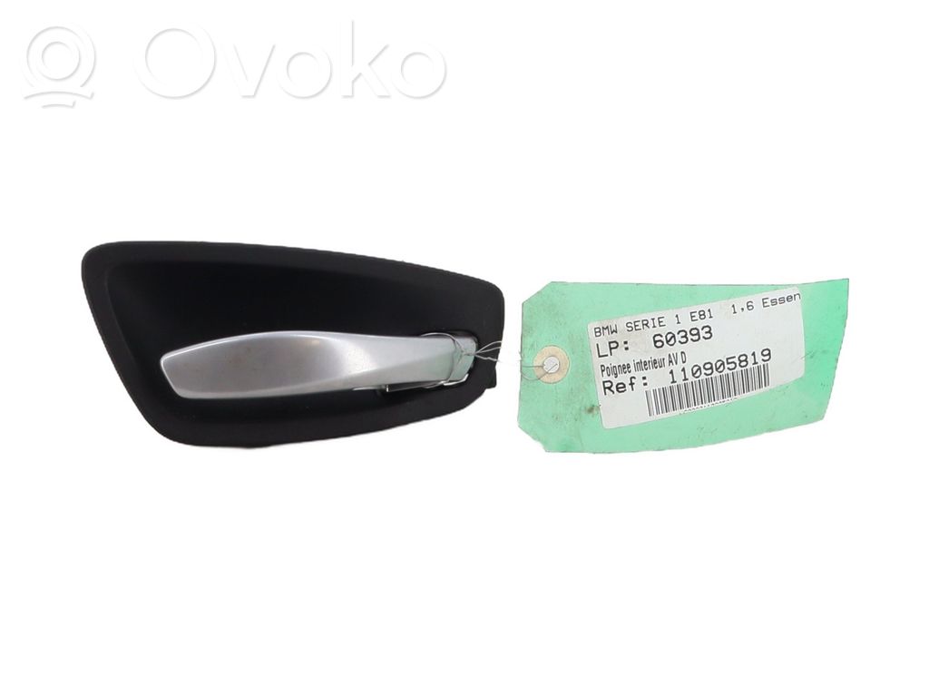 BMW 1 E81 E87 Front door interior handle 