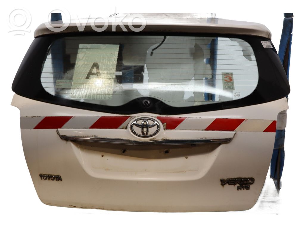 Toyota Verso Hayon/capotă portbagaj 
