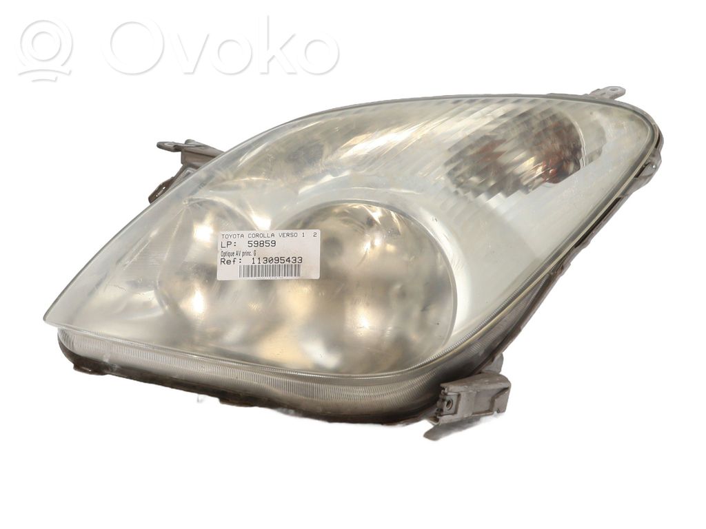 Toyota Corolla Verso E121 Phare frontale 