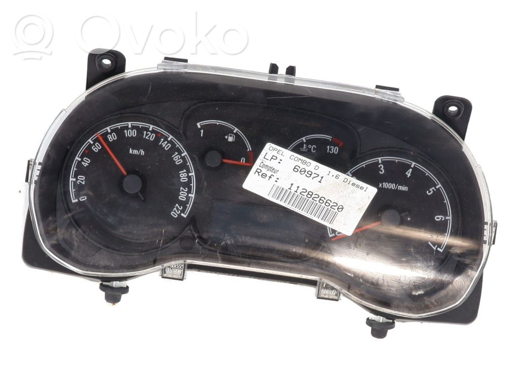 Opel Combo D Speedometer (instrument cluster) 