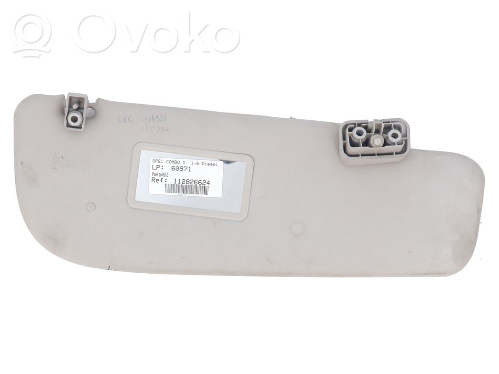Opel Combo D Sun visor 
