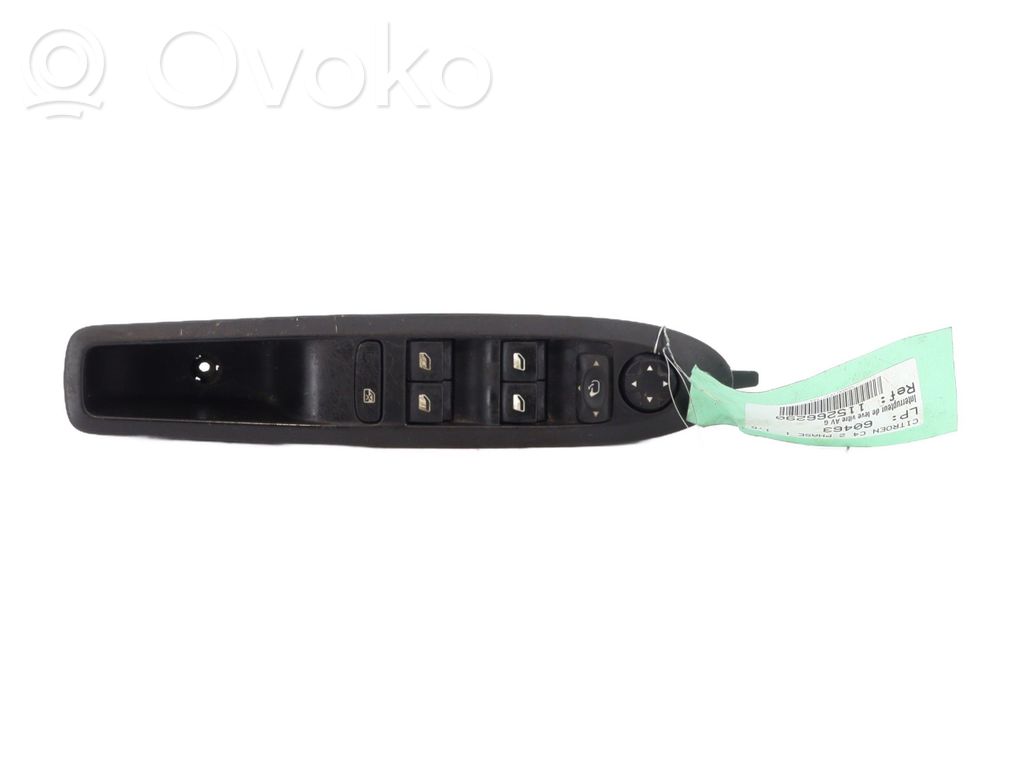 Citroen C4 II Electric window control switch 