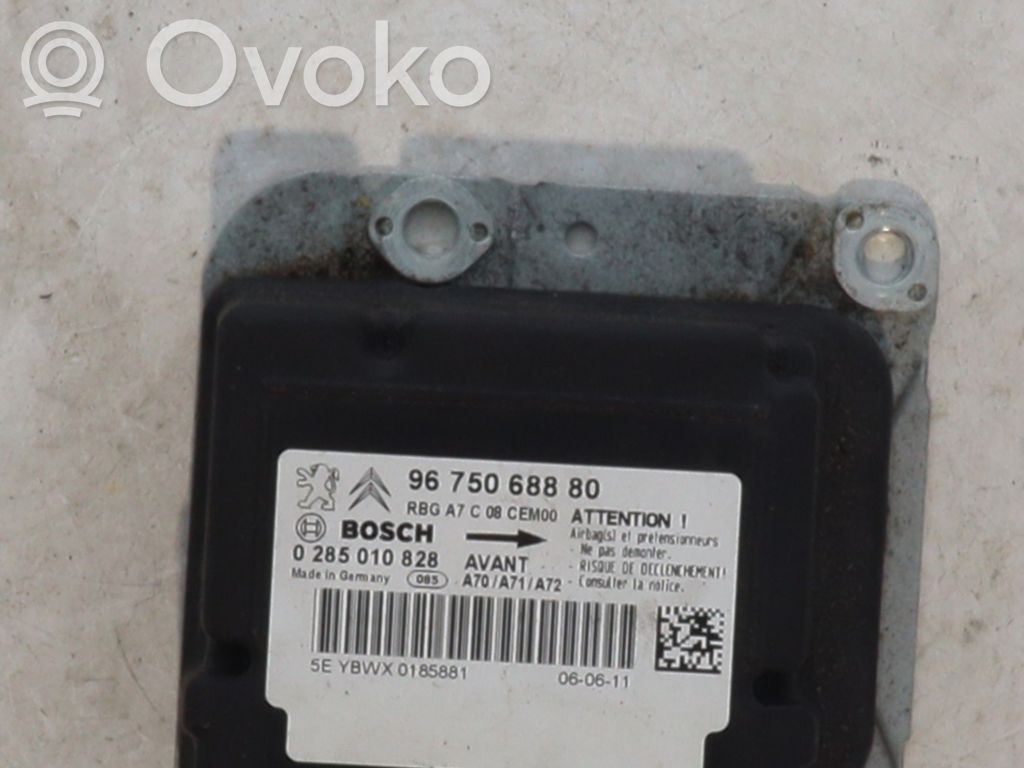 Peugeot 207 Unidad de control/módulo del Airbag 