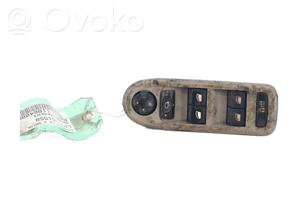 Citroen C5 Electric window control switch 
