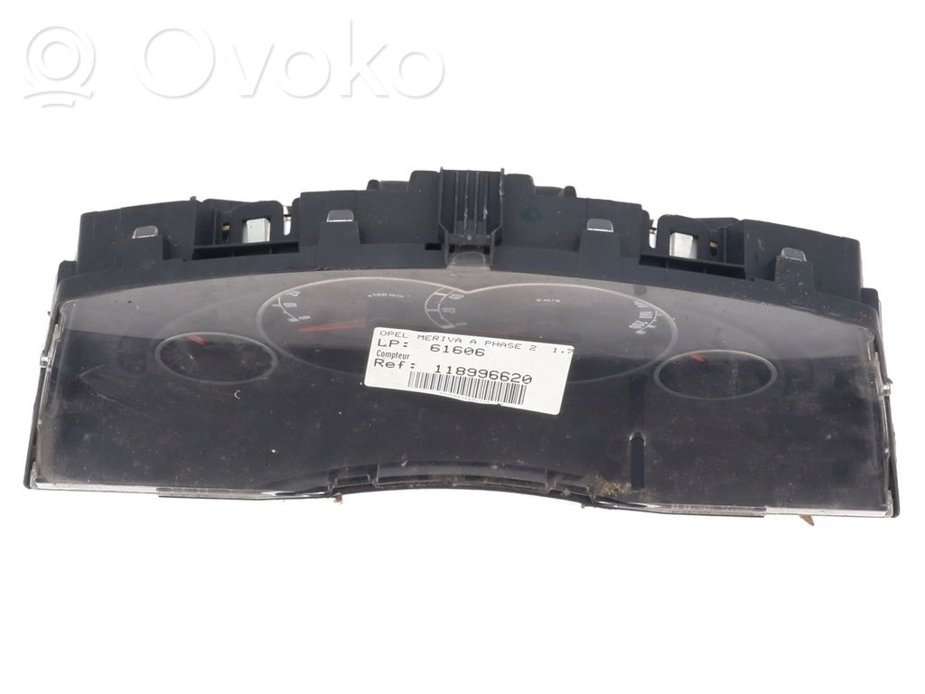 Opel Meriva A Vitezometru (grup de instrumente) 