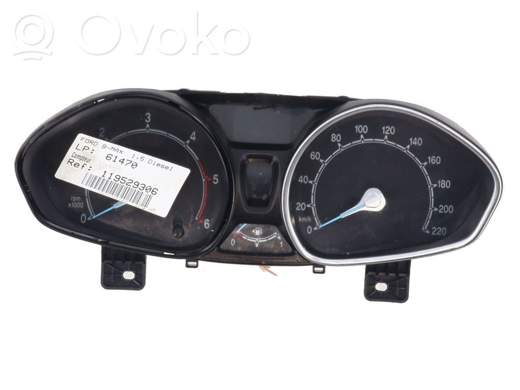 Ford B-MAX Geschwindigkeitsmesser Cockpit 