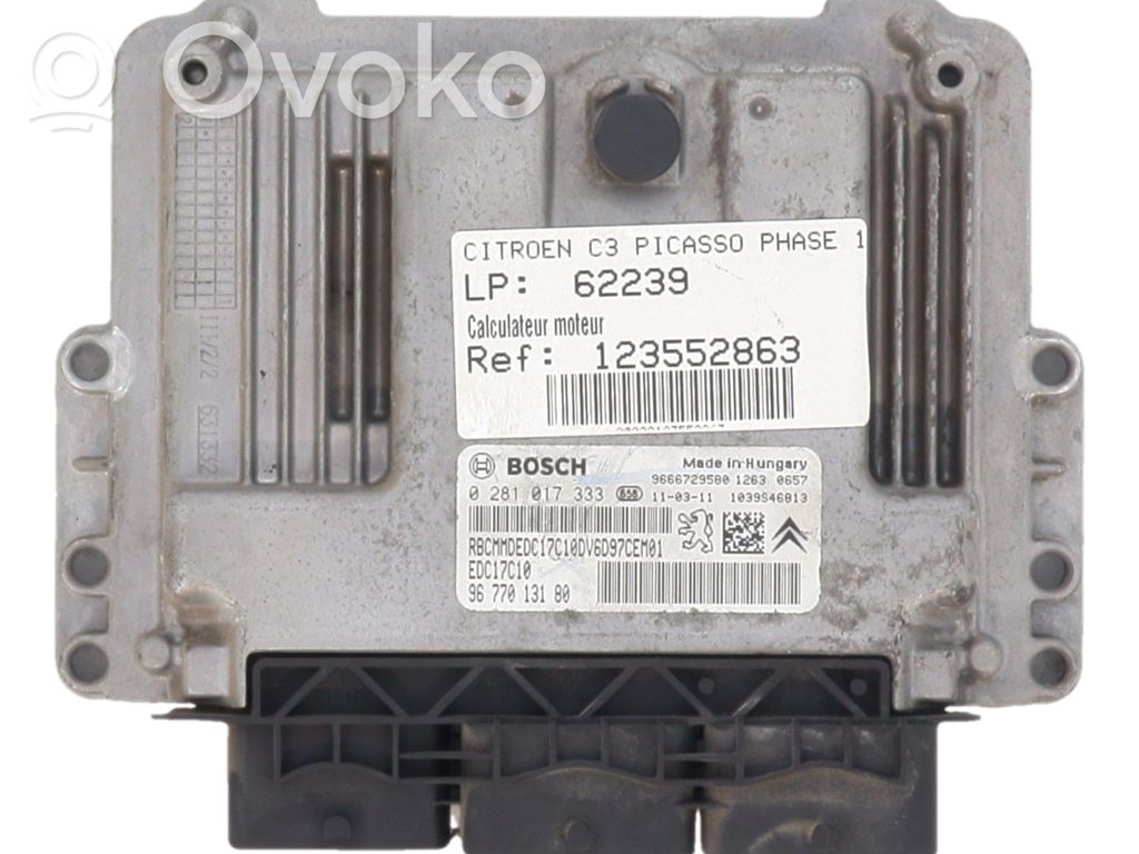 Engine control unit/module   1609590280