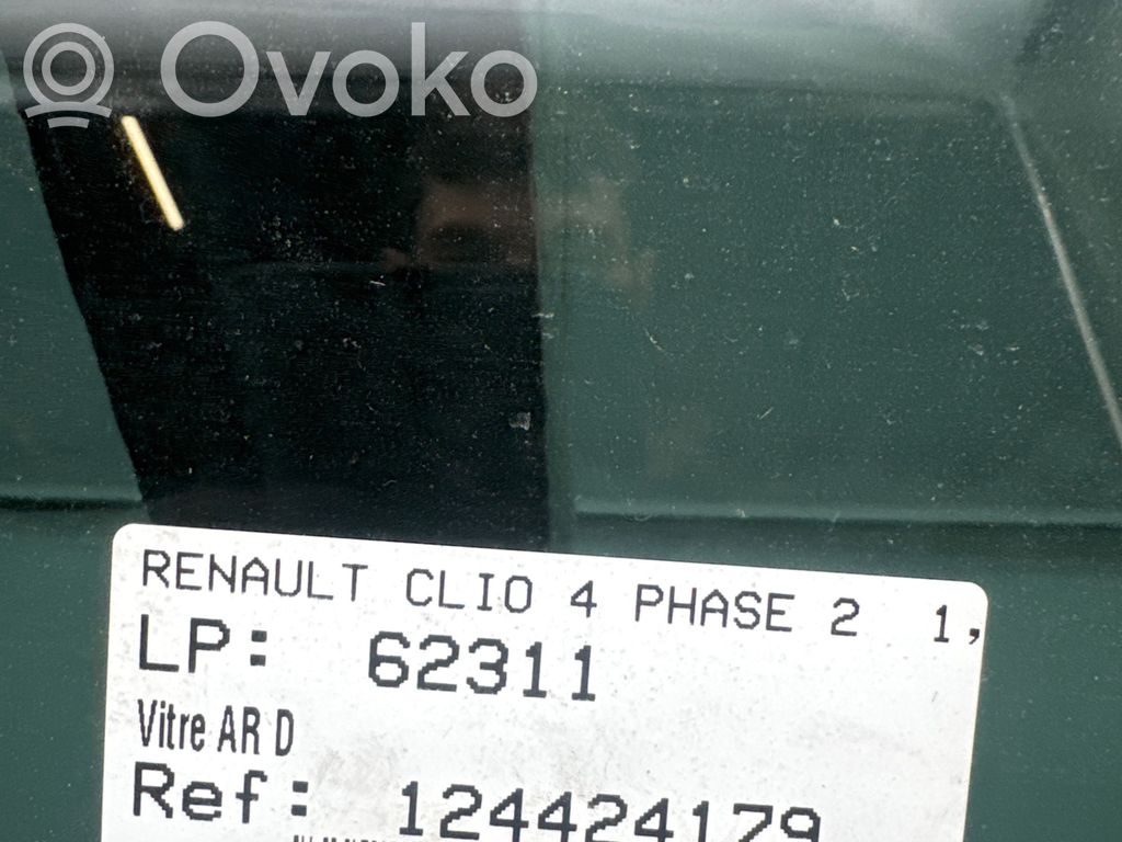 Renault Clio IV Geam ușă spate 