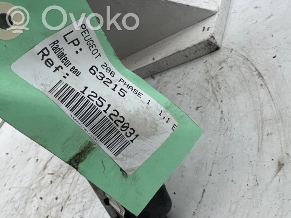 Peugeot 206 Radiator lichid răcire 