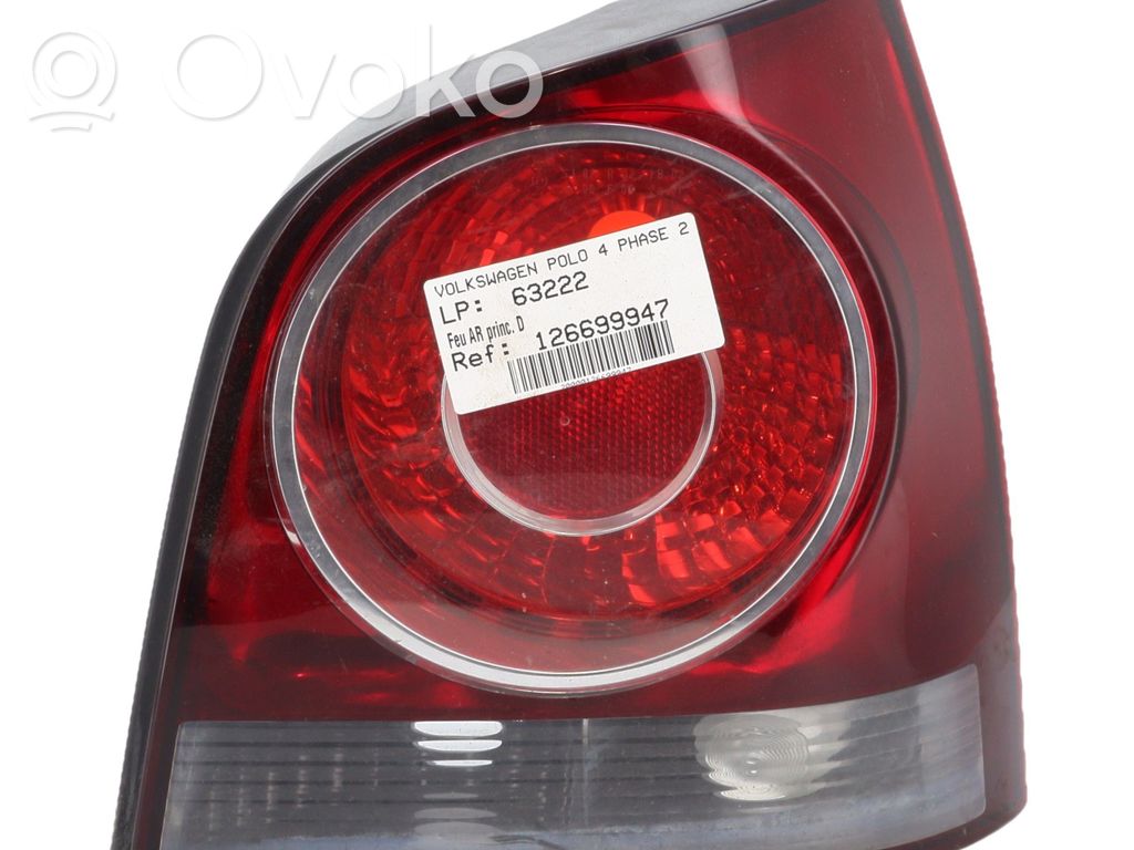 Volkswagen Polo IV 9N3 Luci posteriori 