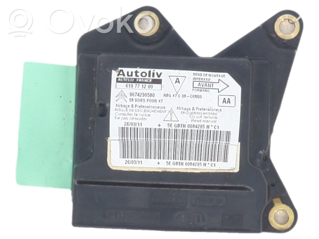 Citroen C5 Module de contrôle airbag