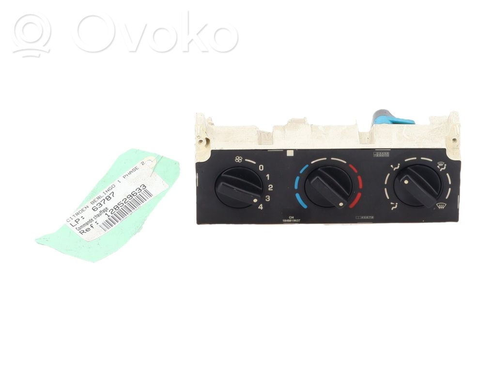 Citroen Berlingo Panel klimatyzacji 