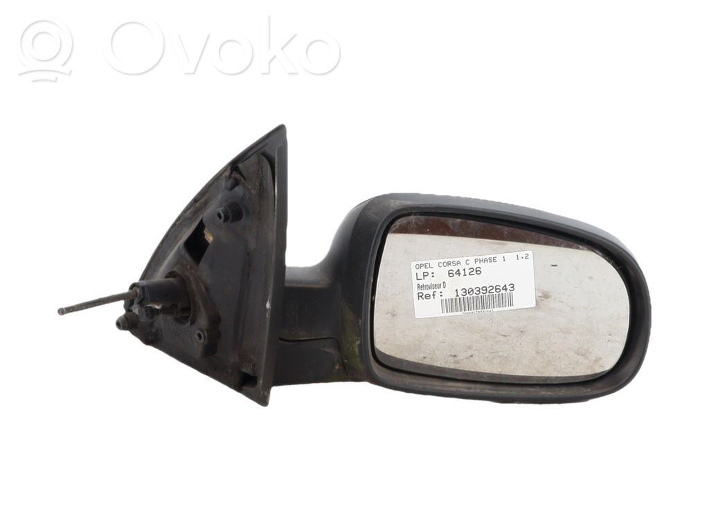 Opel Corsa C Rétroviseur électrique de porte avant