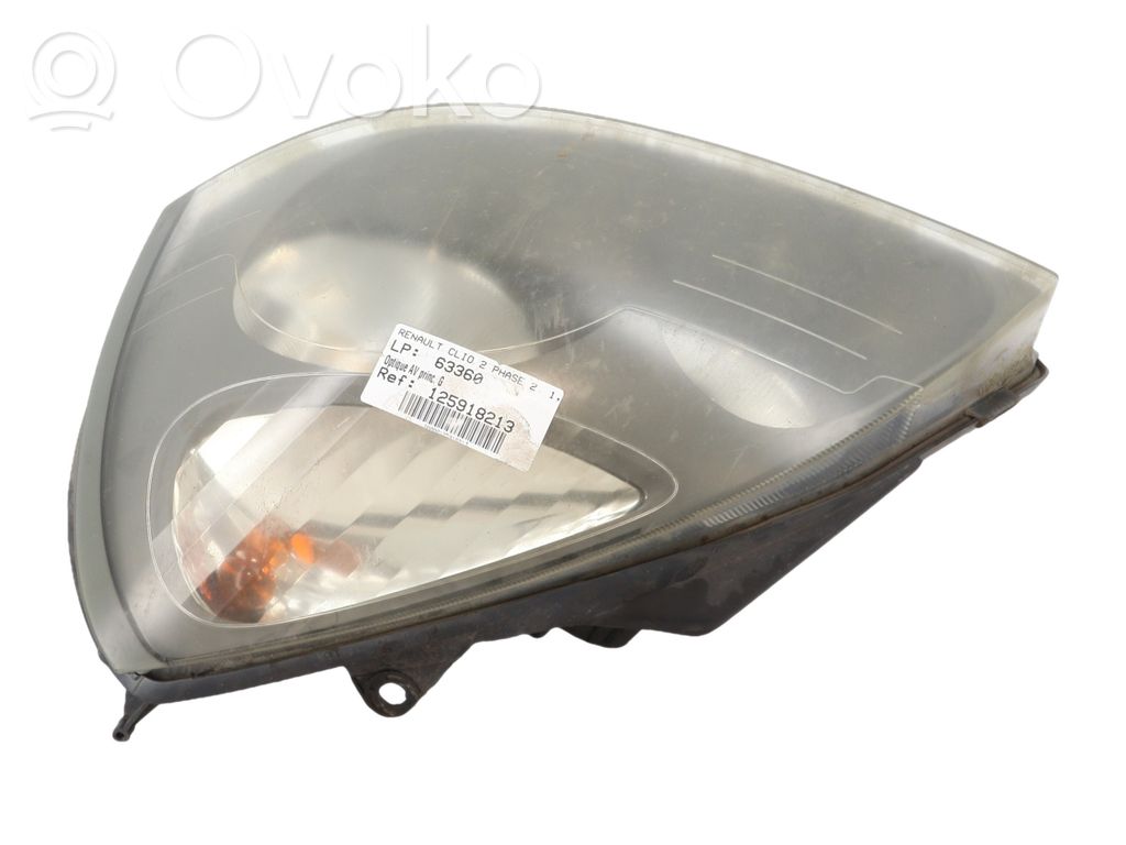 Renault Clio II Priekšējais lukturis