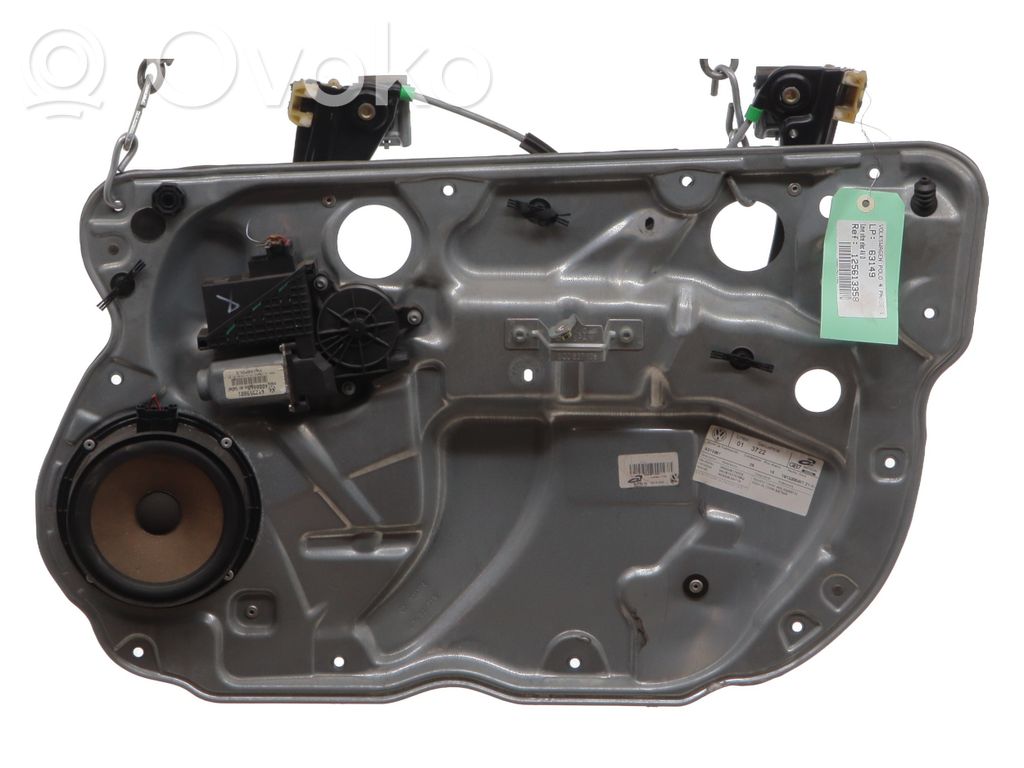 Volkswagen Polo Priekinio el. lango pakėlimo mechanizmo komplektas