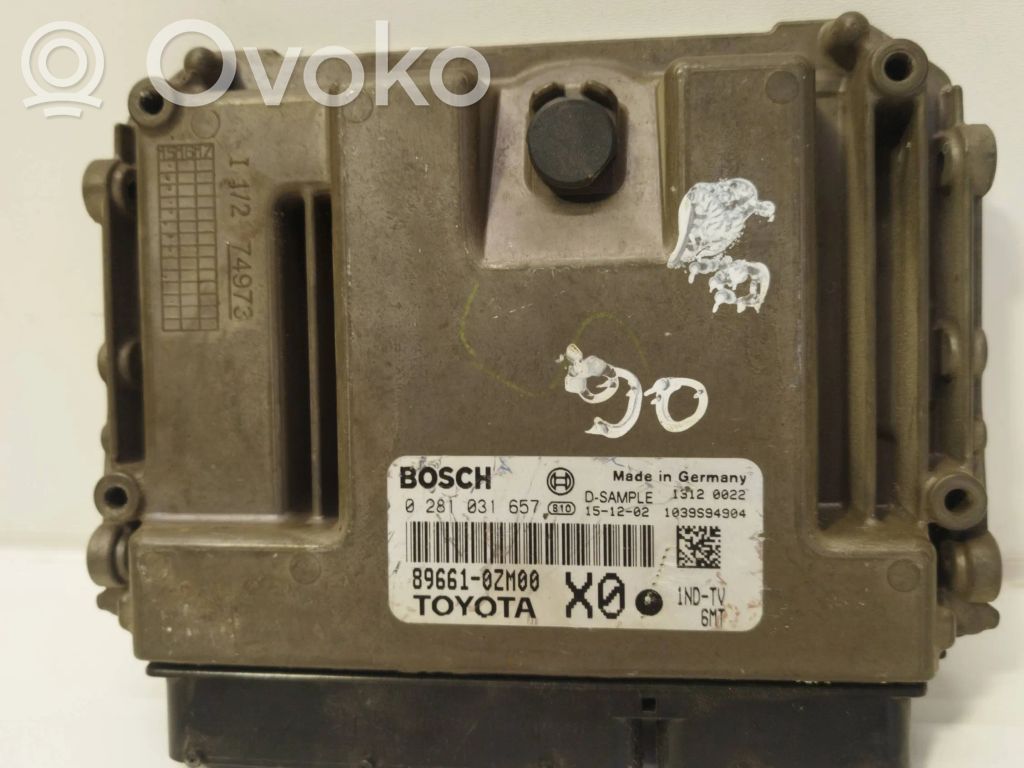 Toyota Auris E180 Engine control unit/module 