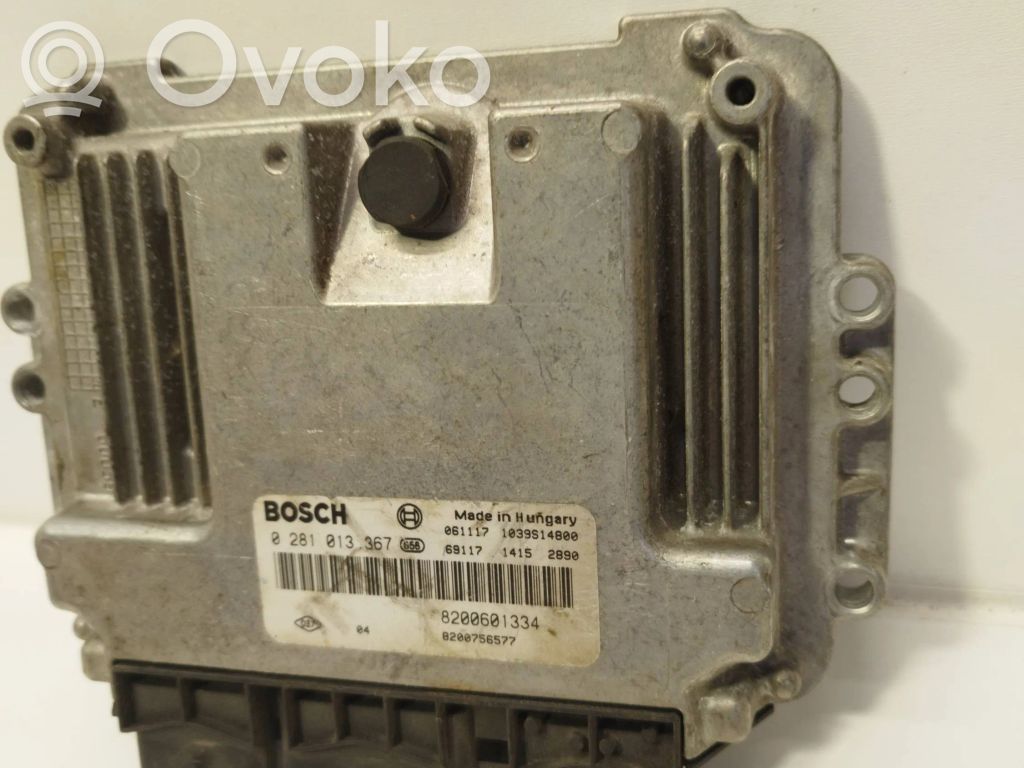Renault Megane II Engine control unit/module 
