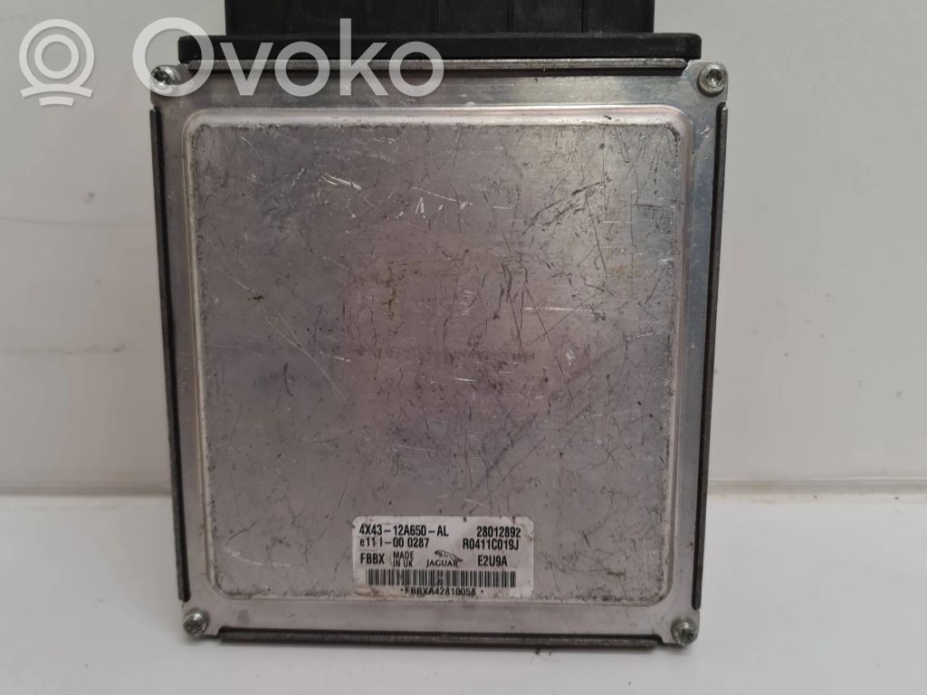 Jaguar X-Type Engine control unit/module 