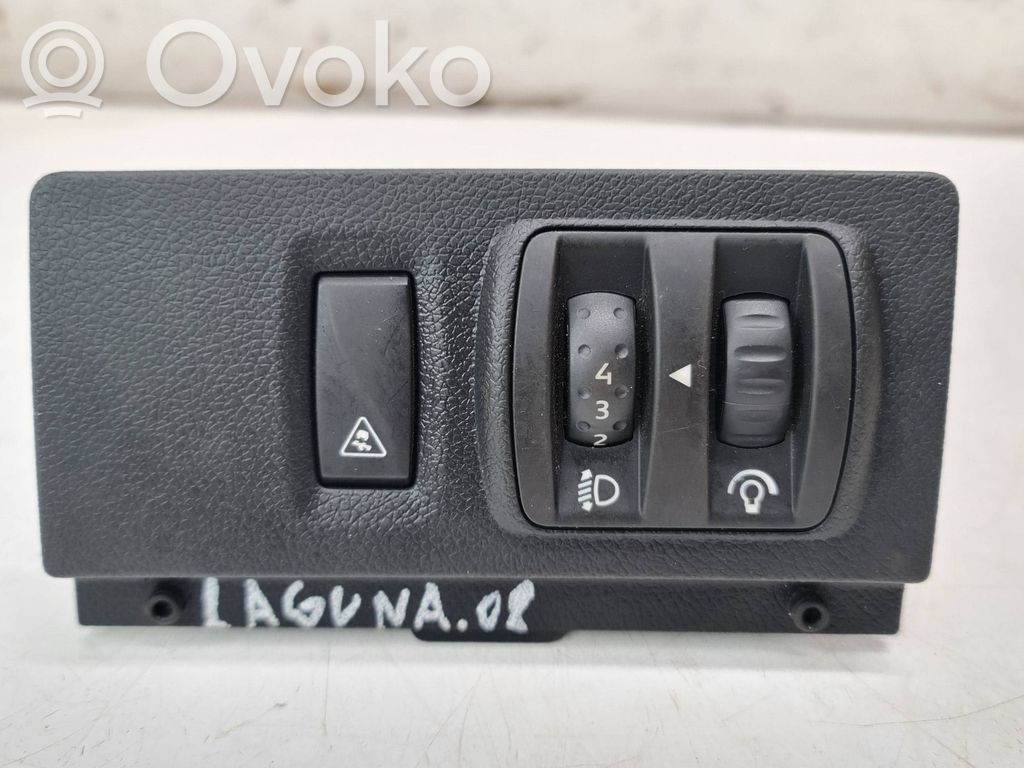 Renault Laguna III Headlight level height control switch 