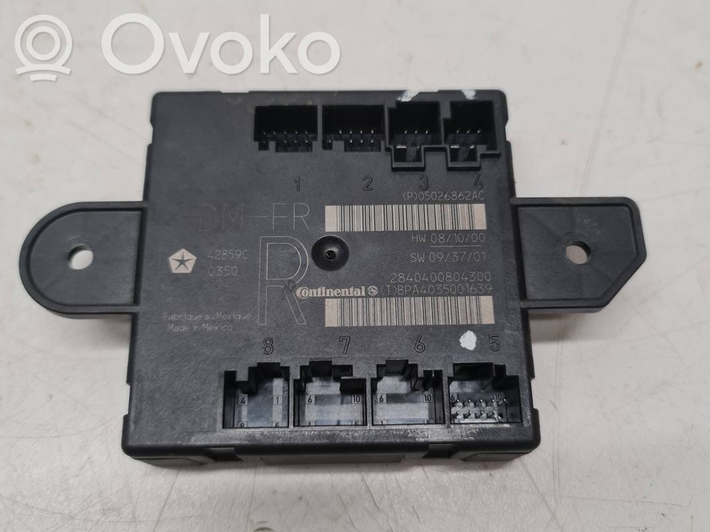 Chrysler Grand Voyager V Door control unit/module 