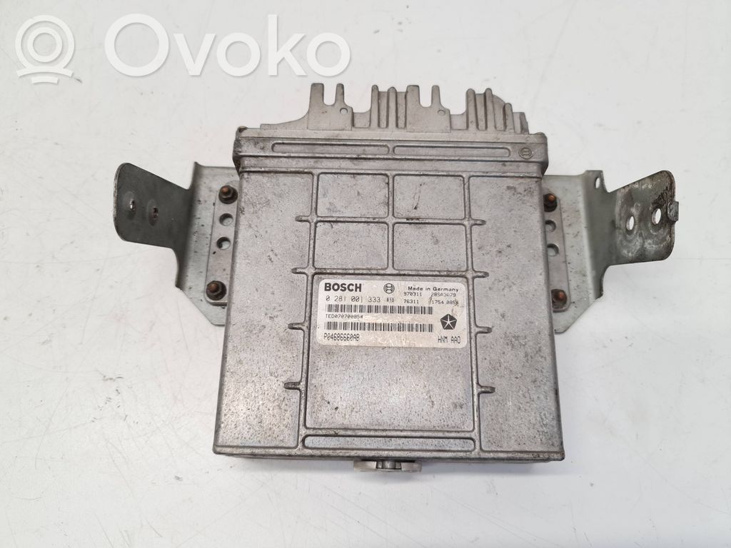 Engine control unit/module   0281001333,28SA3079,TED070700854,P04686660AB