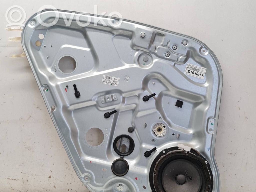 Mechanizm podnoszenia szyby tylnej bez silnika   2601185,BKD0003,834702B020