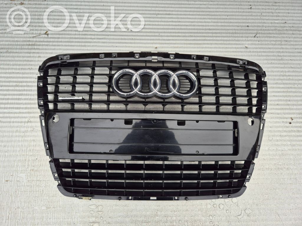 Front bumper upper radiator grill   4E0853653AC