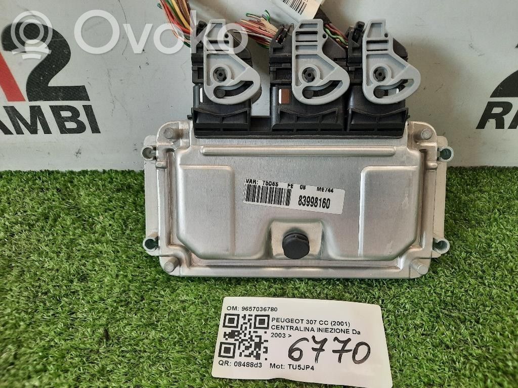 Peugeot 307 CC Engine control unit/module 