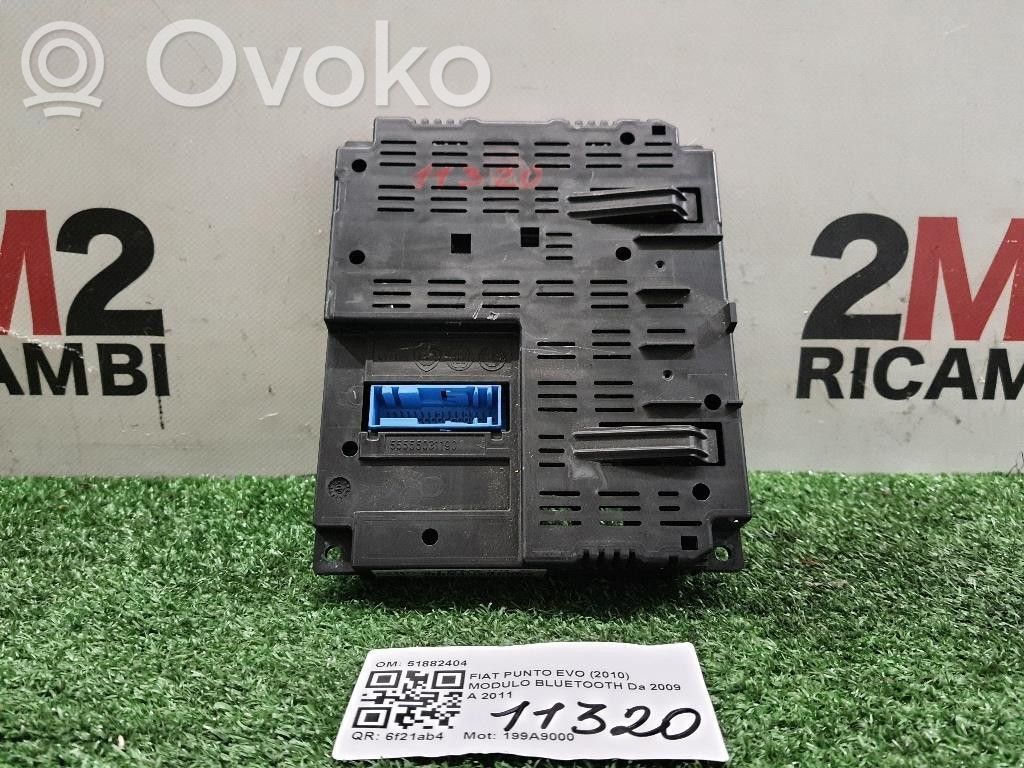 Fiat Punto Evo Module unité de contrôle Bluetooth 