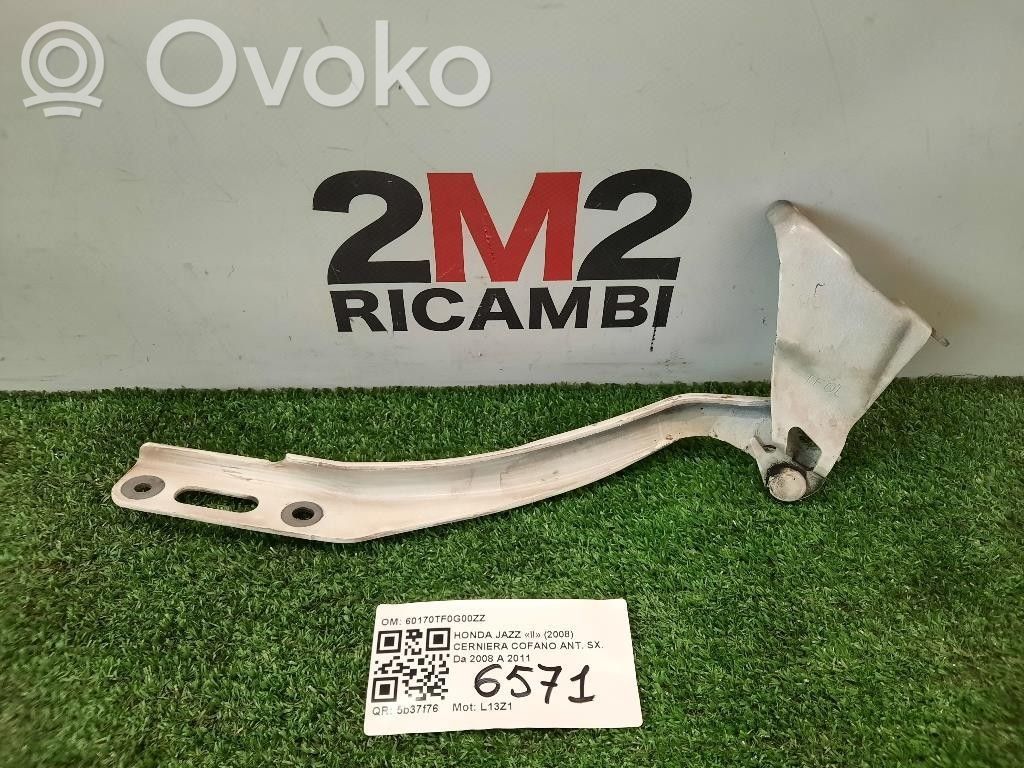 Honda Jazz Engine bonnet/hood hinges 