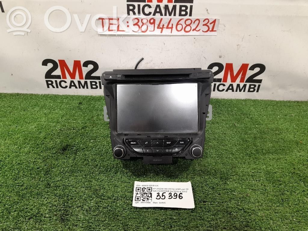 Hyundai i40 Monitor/display/piccolo schermo 
