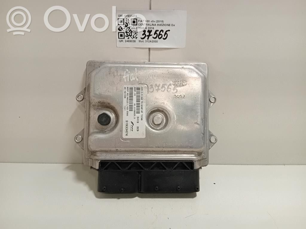 Fiat 500 Injection control unit/module 