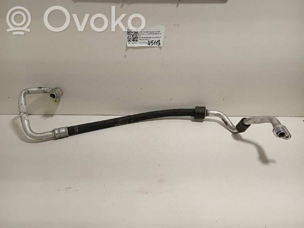 Land Rover Range Rover Evoque L538 Air conditioning (A/C) pipe/hose 