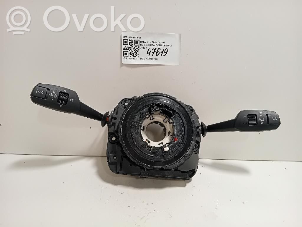 BMW X1 E84 Commodo, commande essuie-glace/phare 