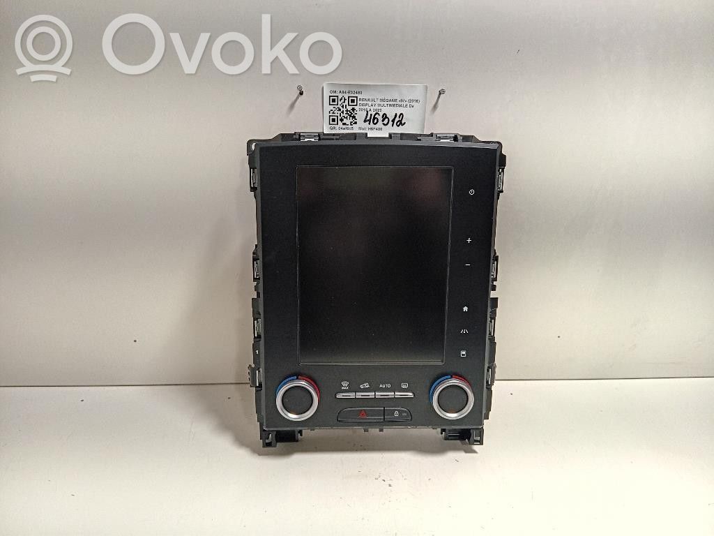 Renault Megane IV Screen/display/small screen 