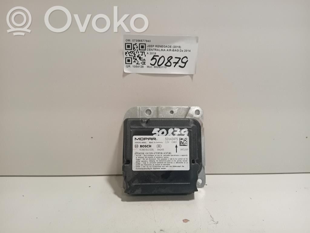 Jeep Renegade Airbag control unit/module 