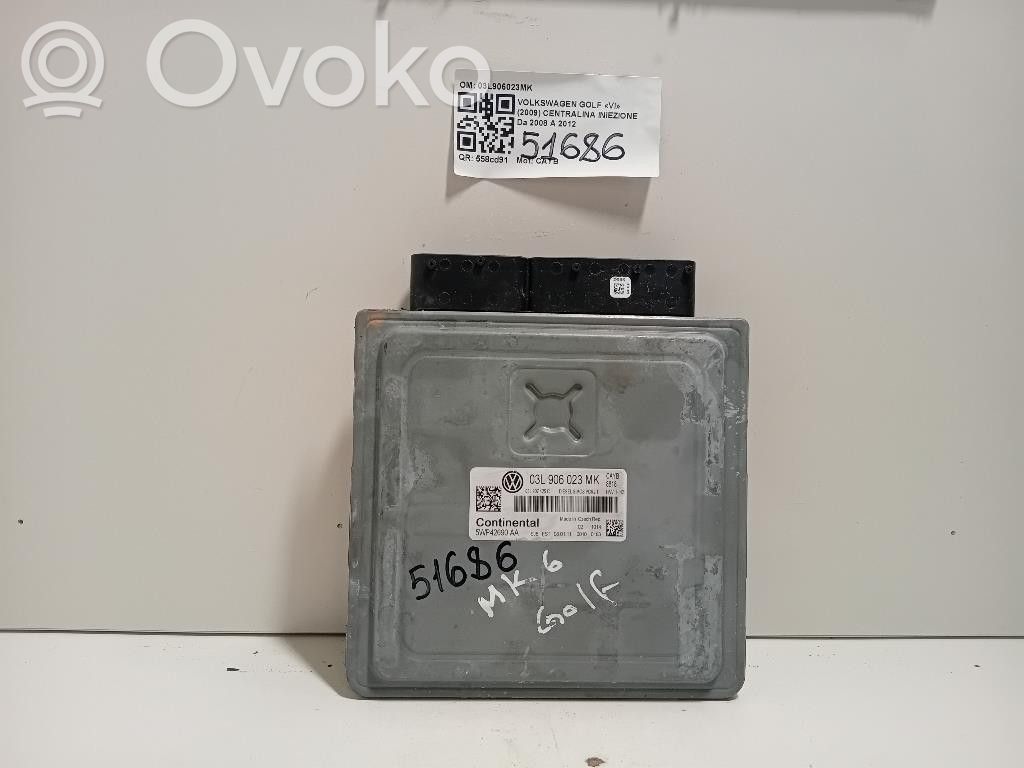Volkswagen Golf VI Unitate/modul comandă injecție 